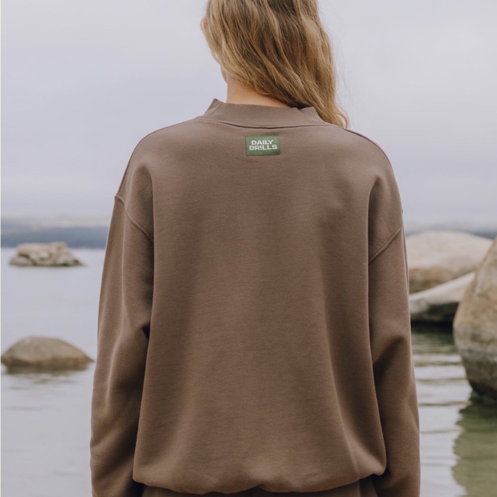 Daily Drills Vintage Fleece Set β Mocha | Size XS/S - Picture 2 of 4